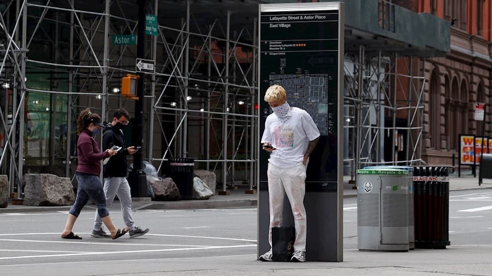 Nueva York rompe racha de 38 días con un índice de contagio por debajo de 1 %