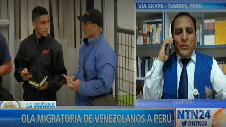 Ola migratoria de venezolanos