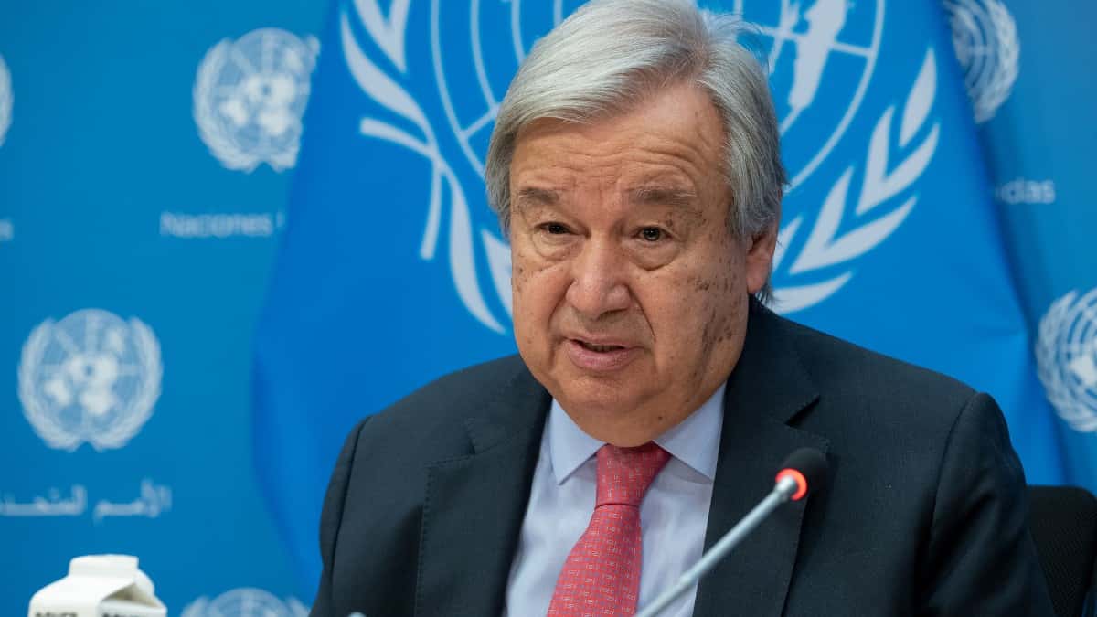 “Estamos muy lejos de la paz”: secretario general de la ONU tras hablar con Putin