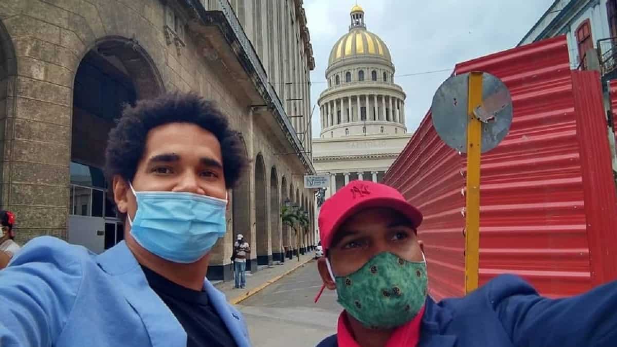 Luis Manuel Otero Alcántara y Maykel Castillo - Cortesía