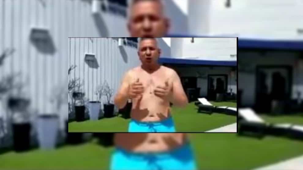 Del Congreso a una piscina: Pablo Medina ahora dice nadar por Venezuela