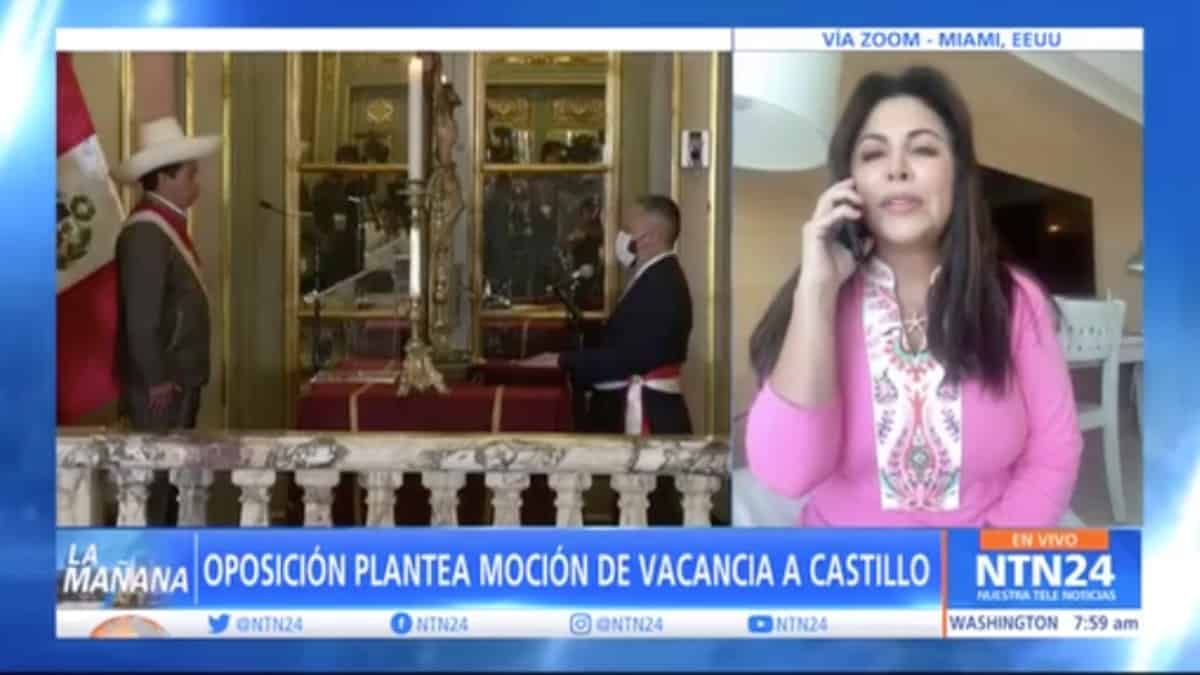 "Pedro Castillo nos ha avergonzado a nivel mundial": Patricia Chirinos