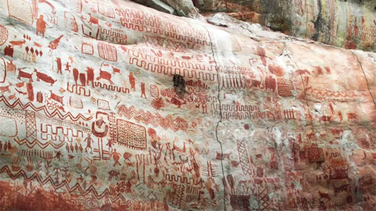 Hallan en Colombia pinturas rupestres que serían de la Edad de Hielo