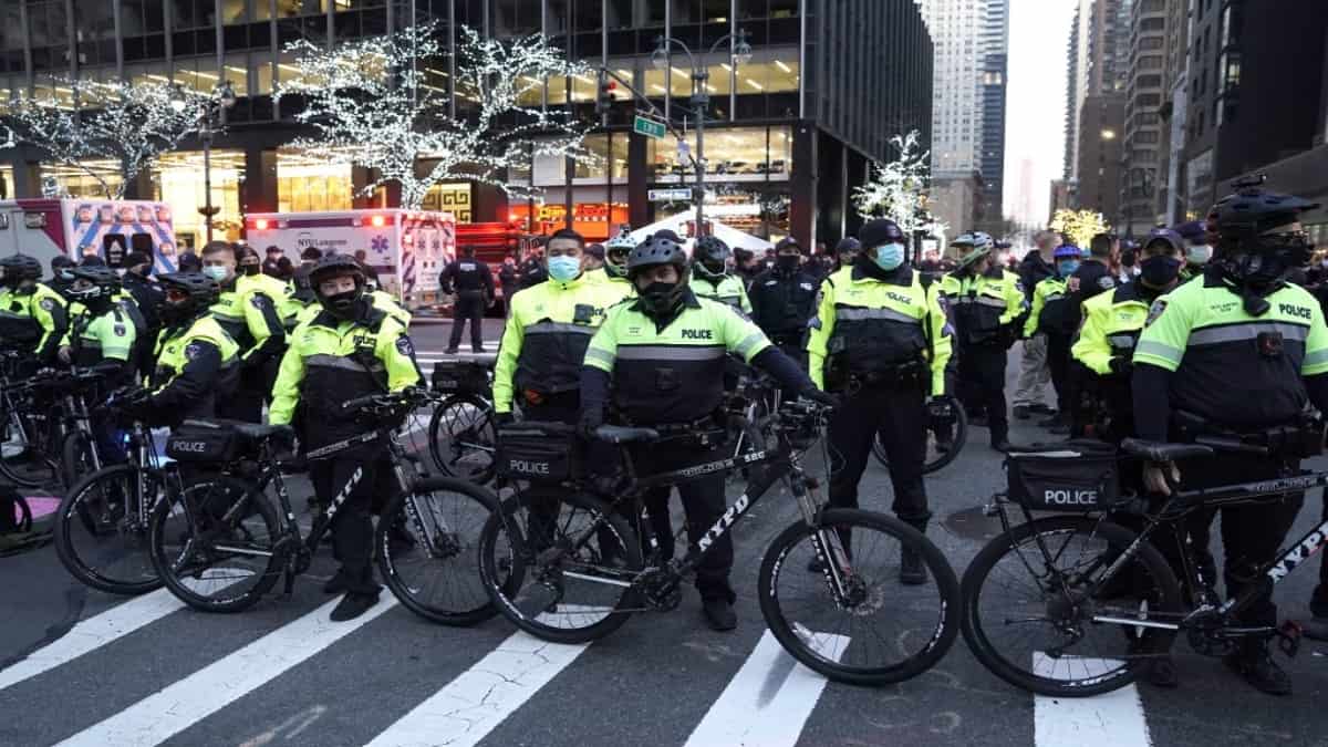 Policías de Nueva York / AFP