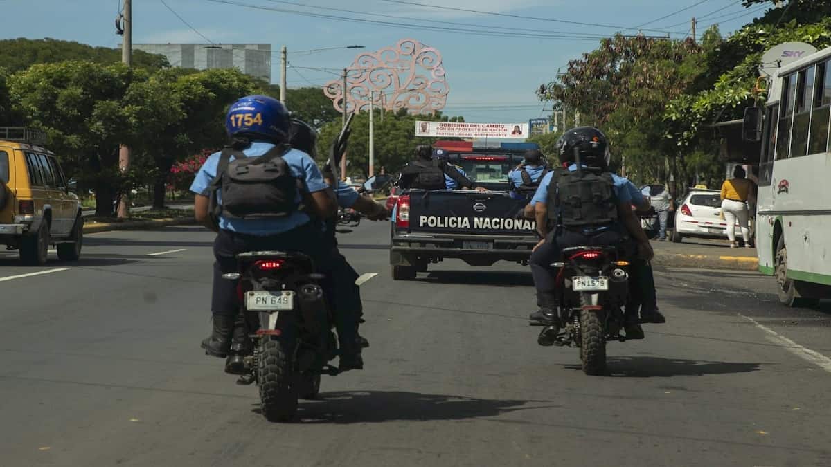 Policía en Nicaragua / EFE