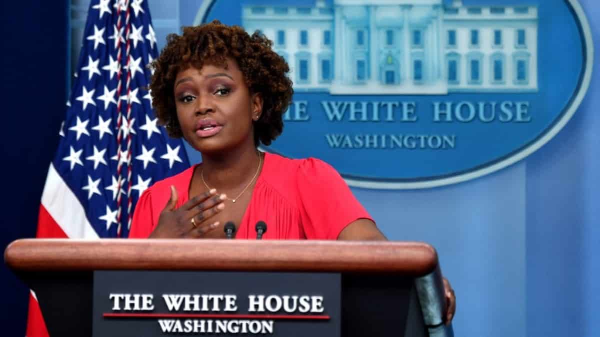 Karine Jean-Pierre, la nueva portavoz de la Casa Blanca - AFP