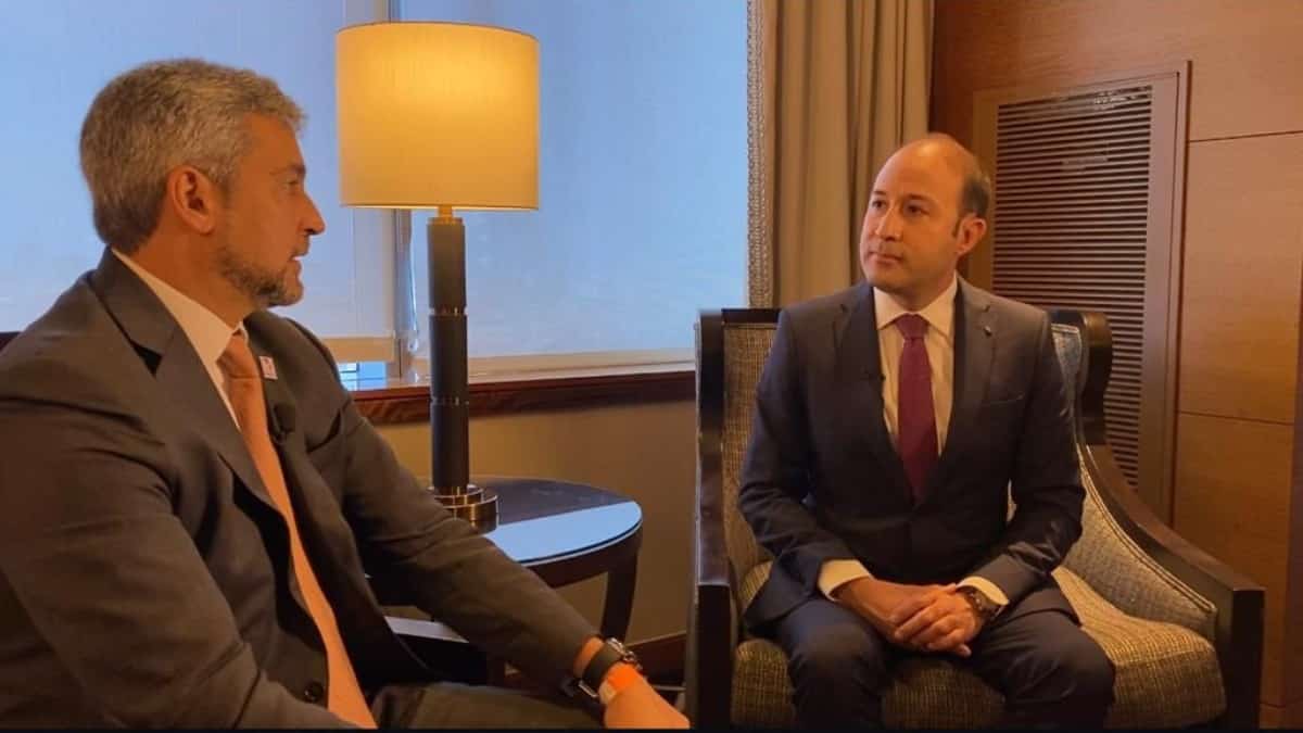 NTN24 presente en la Cumbre de las Américas, entrevistó al presidente de Paraguay Mario Abdo Benítez.