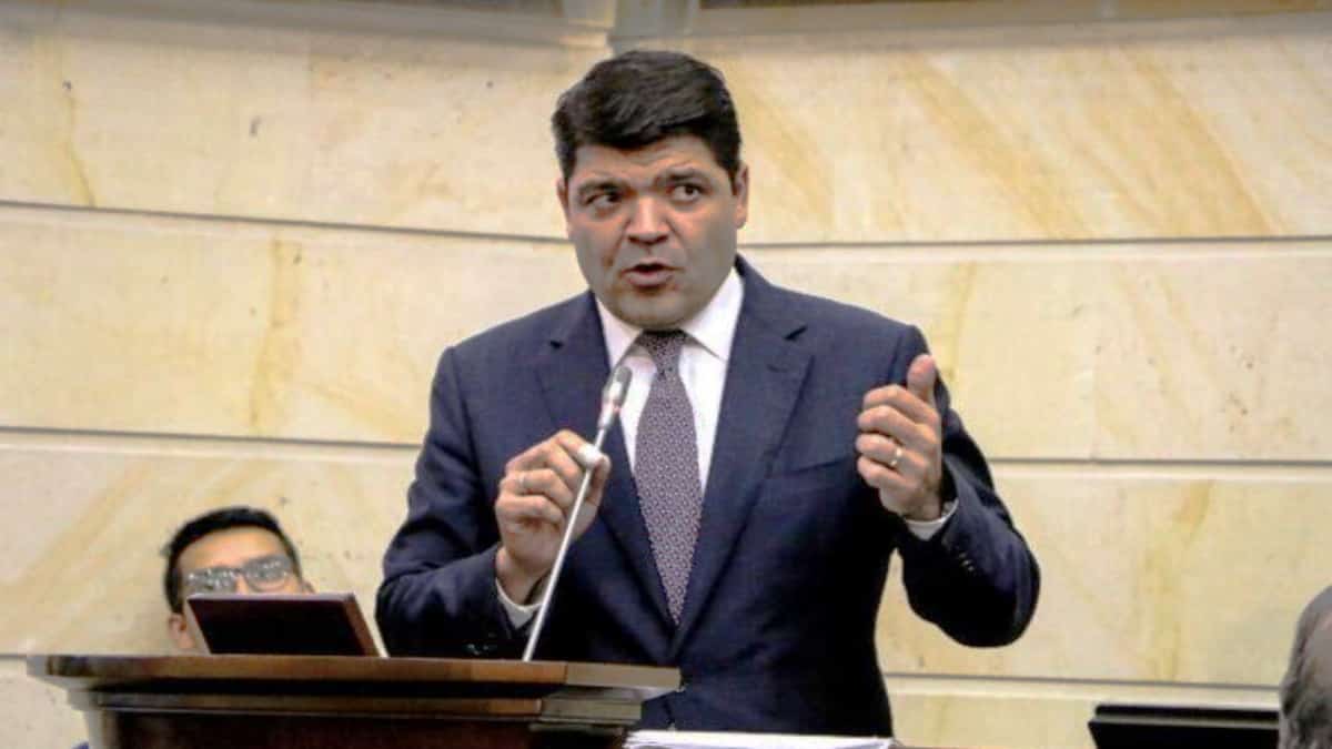 Juan Diego Gómez, presidente del Senado colombiano
