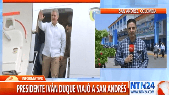 Primer día de Iván Duque como presidente