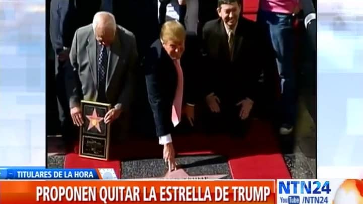 Estrella de Trump en Hollywood