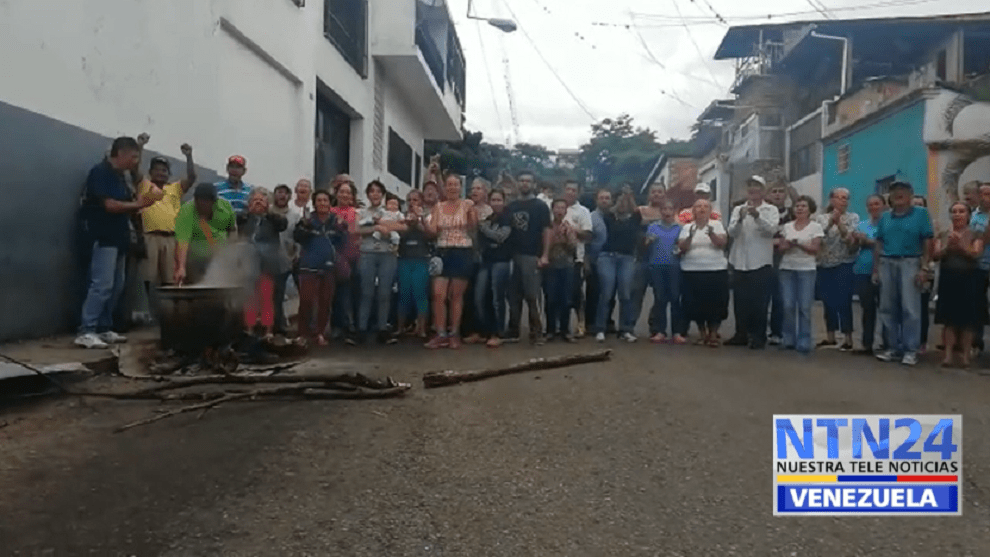 Protesta de los tachirenses/ Foto: NTN24Ve