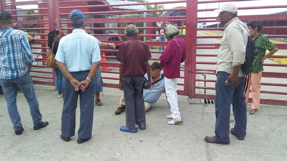 Protesta en Vargas/Foto: Cortesía