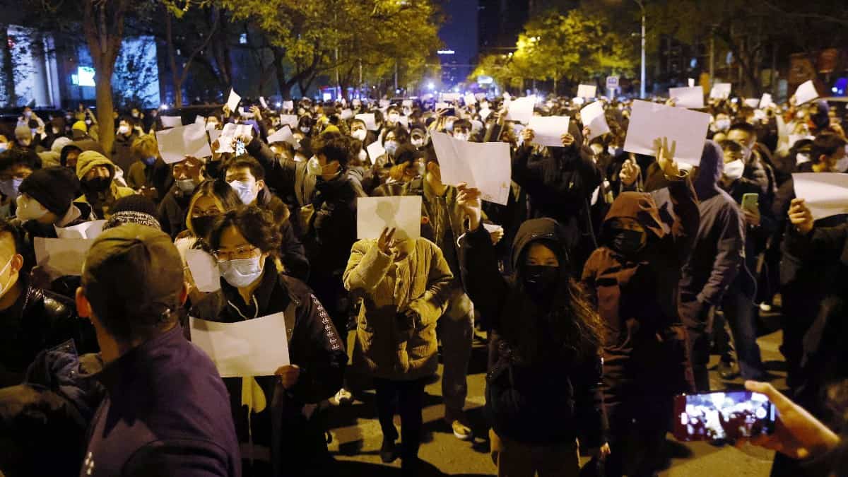 Aumentan protestas en China tras la intensificación de la política de ‘Cero Covid’