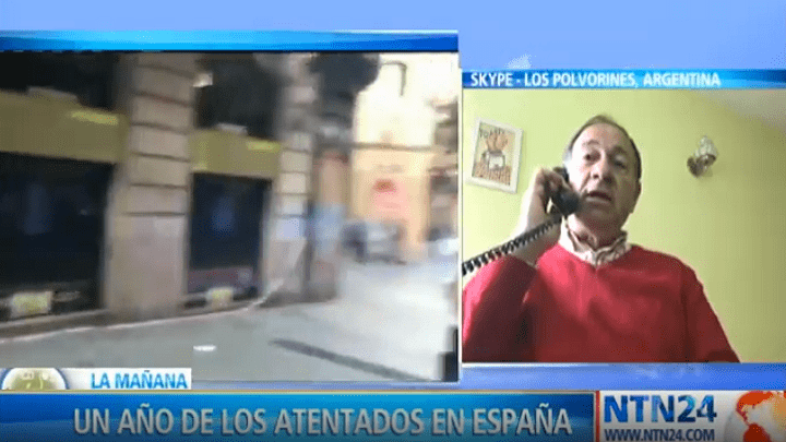 Horacio Balbuena, sobreviviente del atentado en Las Ramblas