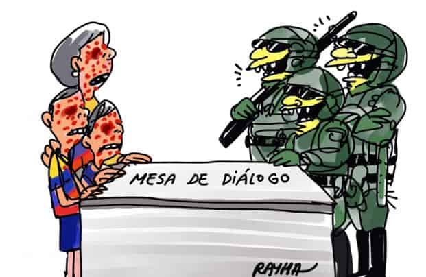 Caricatura de Rayma Suprani