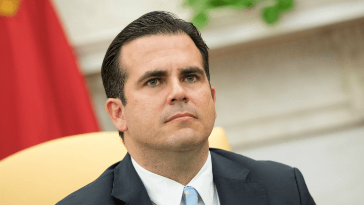 gobernado de Puerto Rico, Ricardo Roselló.
