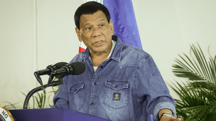 Rodrigo Duterte, presidente de Filipina