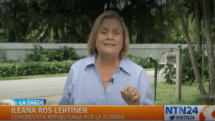 Ileana Ros-Lehtinen, congresista republicana por el estado de Florida
