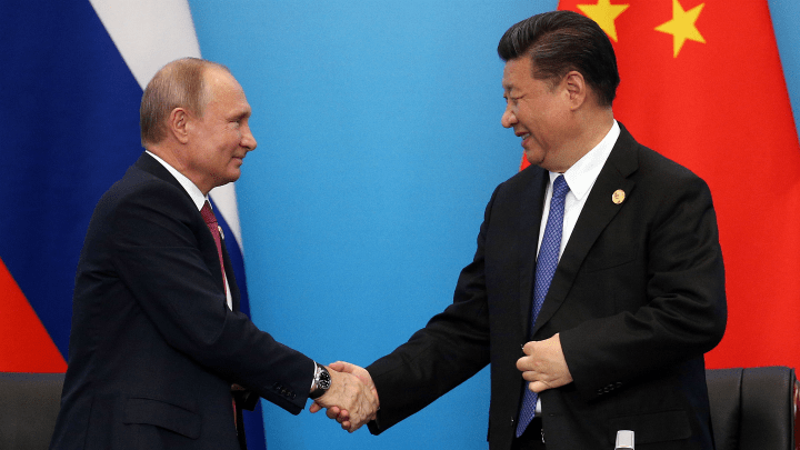 Vladimir Putin y Xi Jinping