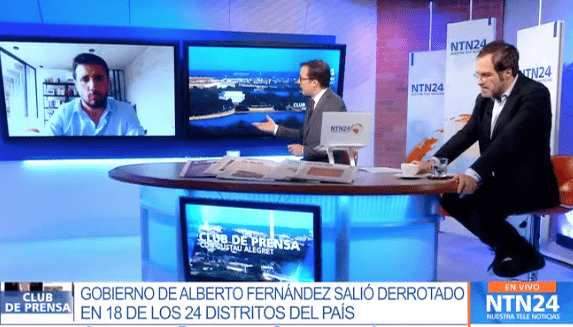 Gobierno de Alberto Fernández salió derrotado en 18 de 24 distritos de Argentina