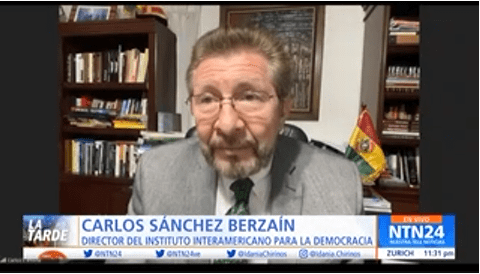 Carlos Sánchez Berzaín, politólogo