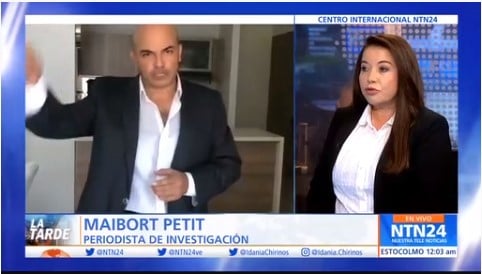 Periodista, Maibort Petit | Foto: Captura