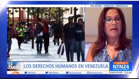 María Alejandra Poleo, abogada penalista | Foto: Captura