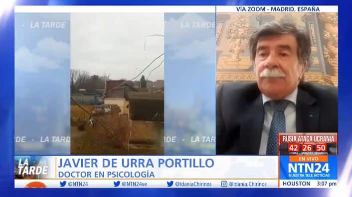“Es una guerra sin sentido que traerá sufrimiento y muerte”: Javier de Urra Portillo