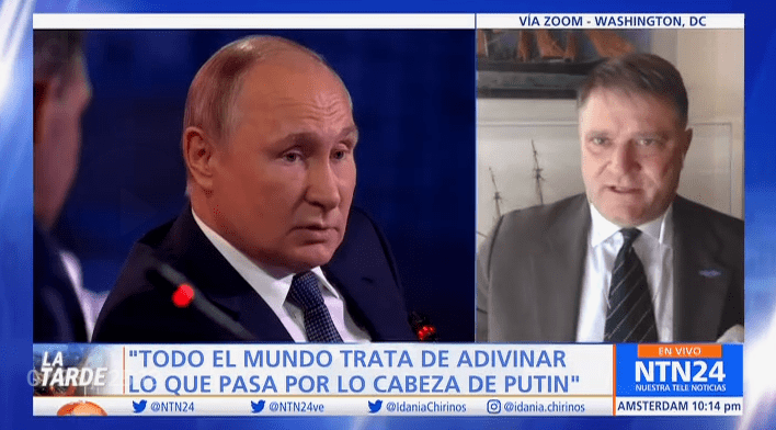 "Ni el canciller ruso sabe lo que quiere Putin": Rogelio Pardo Maurer