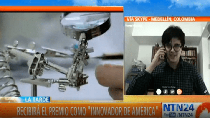 Ingeniero colombiano reconocido en EE. UU.