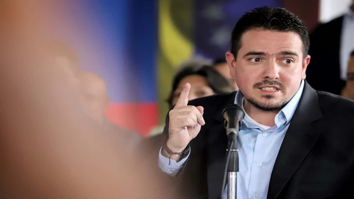 Stalin González, dirigente opositor