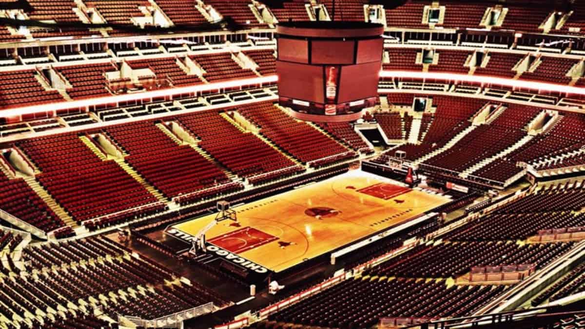 Estadio de los Chicago Bulls de la NBA. Foto: Cortesía