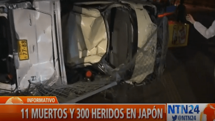Muertos por tifón Jebi en Japón