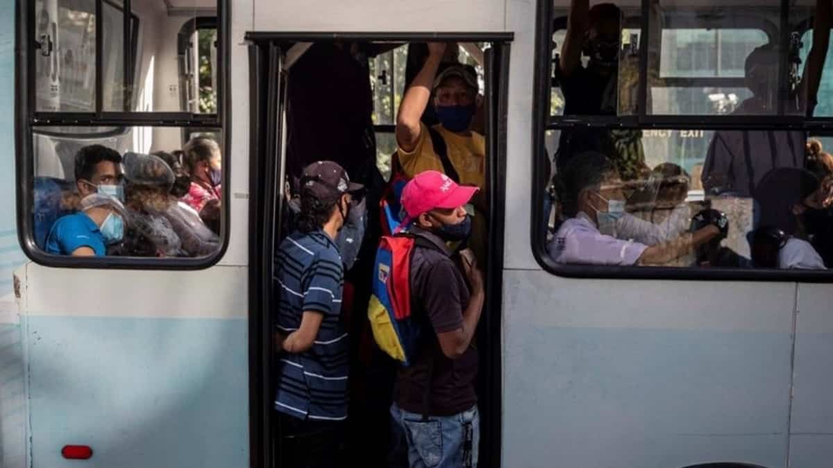 Transporte público en Caracas se verá afectado en esta semana de cuarentena "radical". Foto: Medios venezolanos