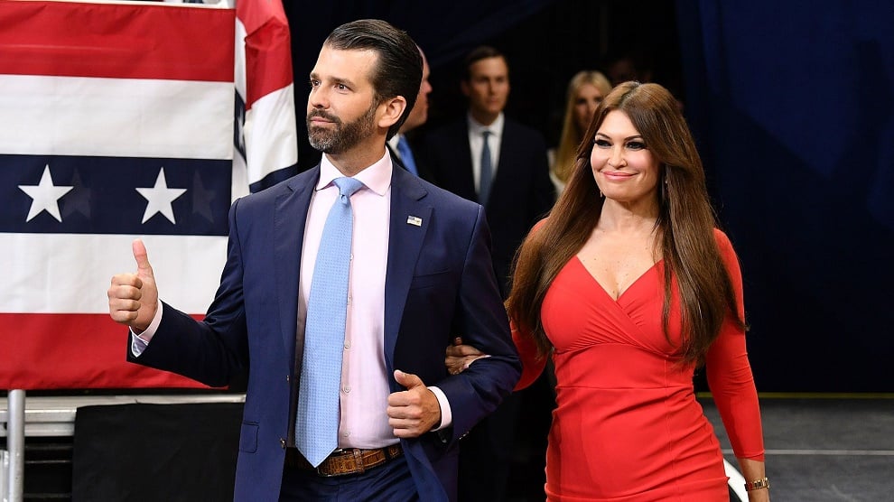 Foto: Cortesía La novia de Donald Trump Jr da positivo a COVID-19
