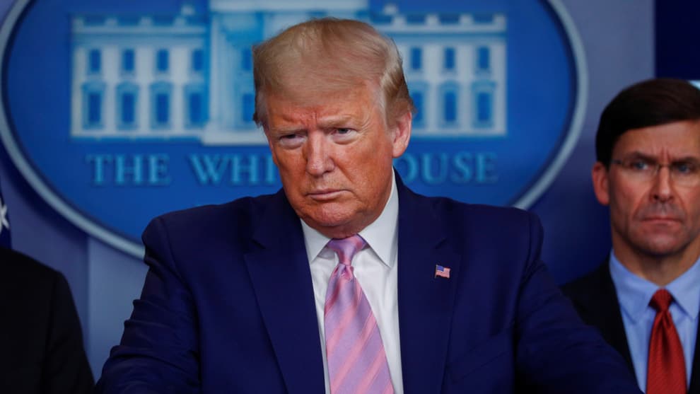 Donald Trump dio negativo en segundo test de Covid-19