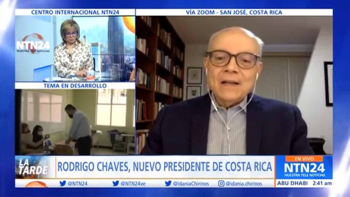 Rodrigo Chaves fue elegido como nuevo presidente de Costa Rica