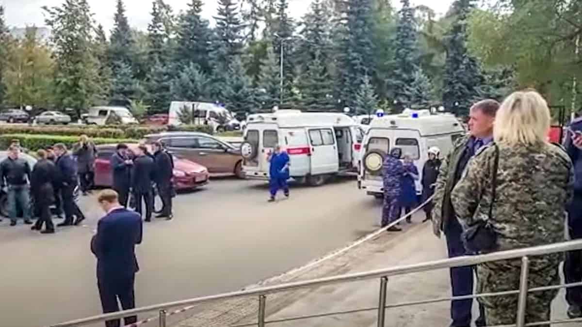 Tiroteo en universidad de Rusia / AFP