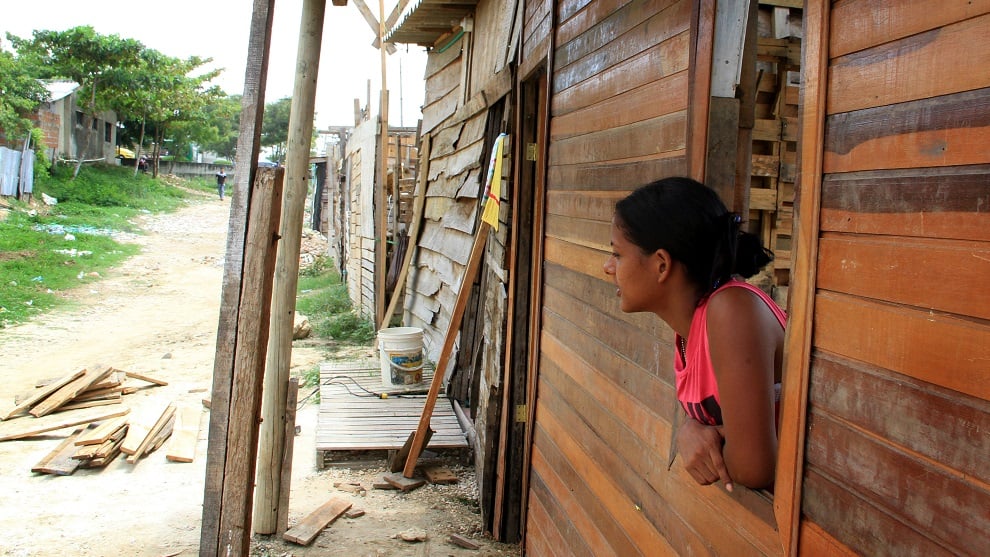 Venezolana en Colombia/ Foto: EFE