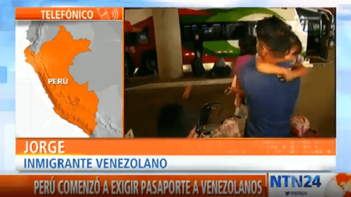 Venezolanos-Perú