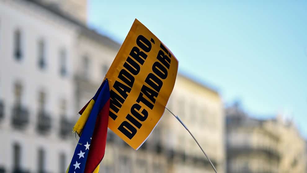 venezolanos-protesta-Madrid