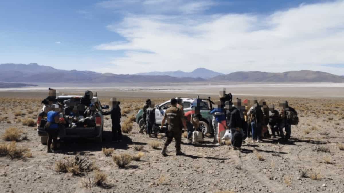 Venezolanos extraviados en el desierto de Chile / Biobiochile
