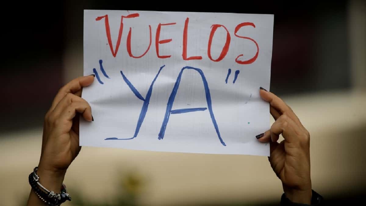 Venezolanos varados en Panamá claman por vuelo humanitario para regresar a su país