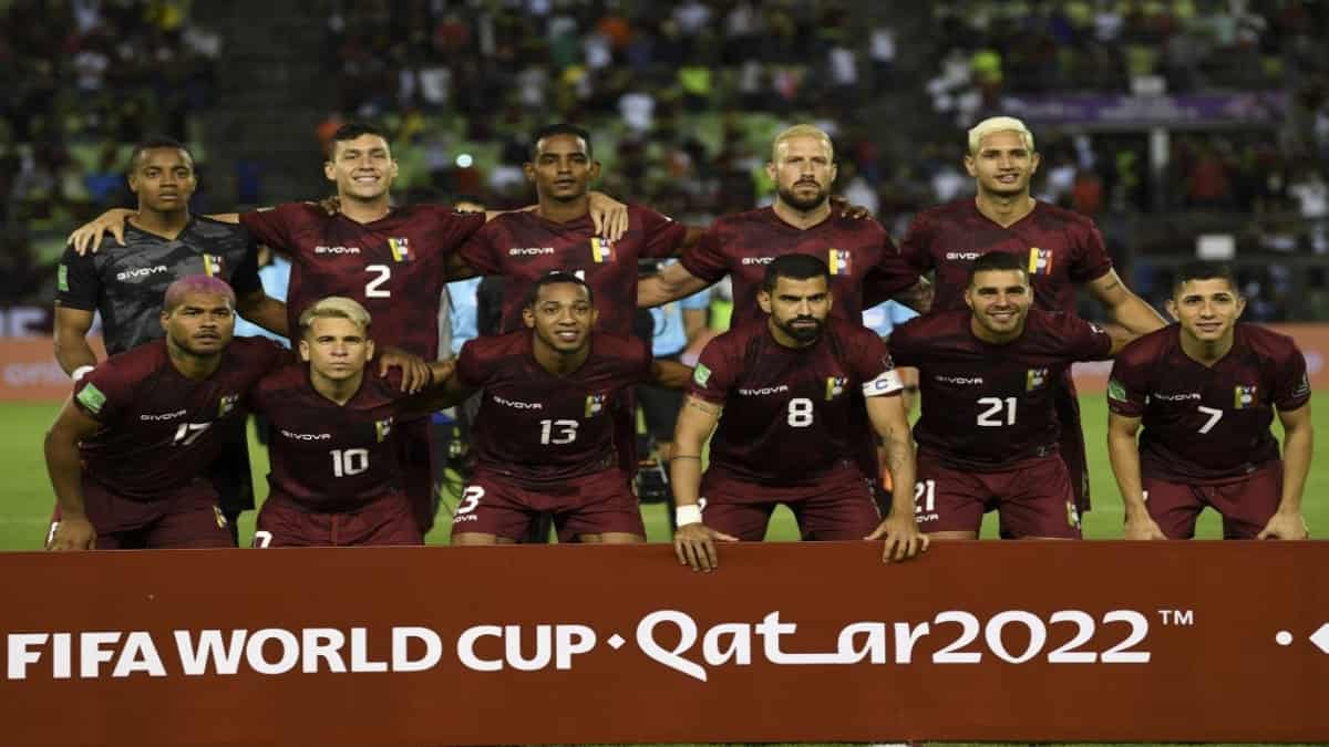 Jugadores de la Vinotinto / AFP