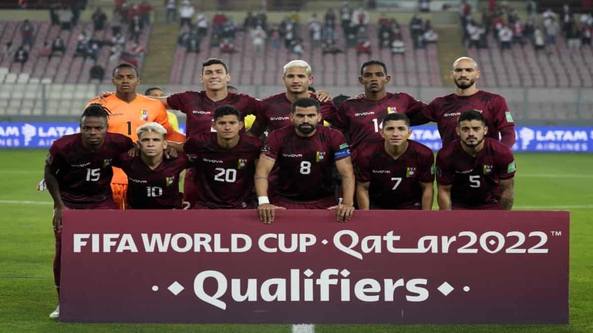 Jugadores de la Vinotinto / AFP