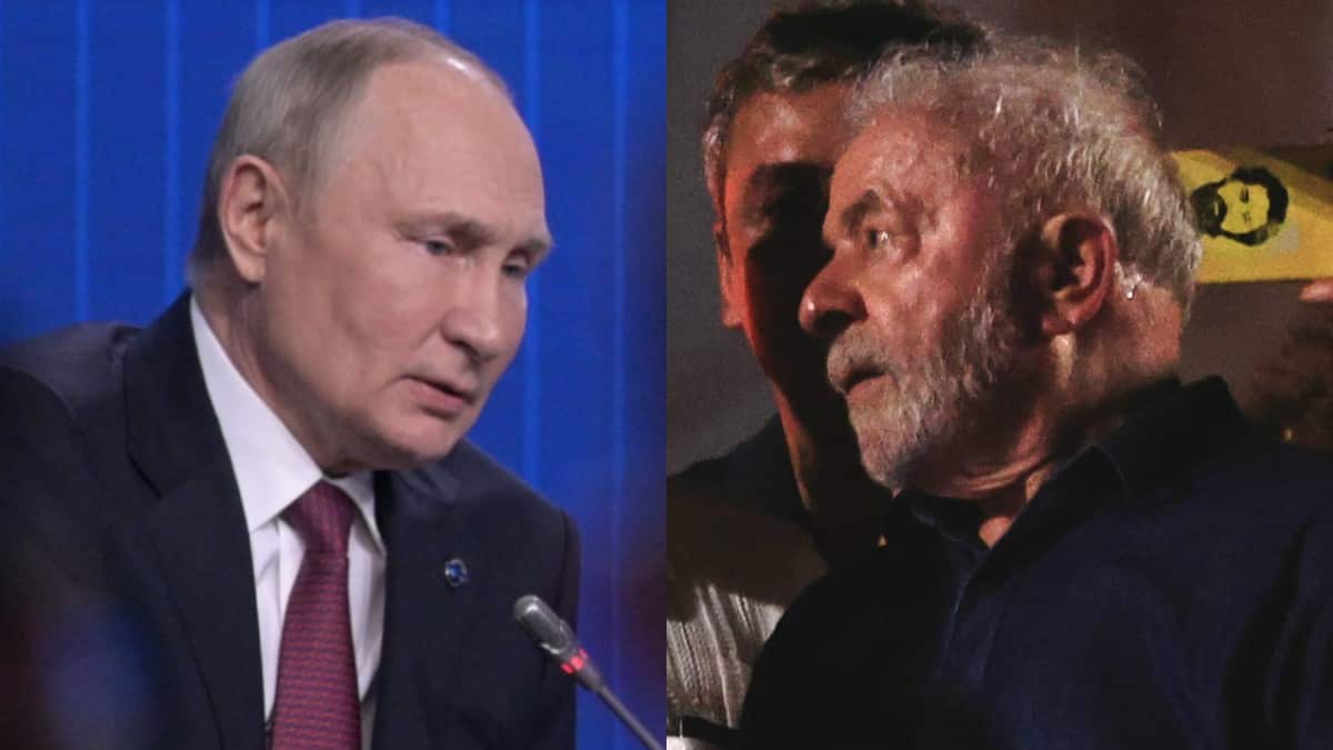 Vladimir Putin felicita a Lula da Silva por su victoria electoral en Brasil