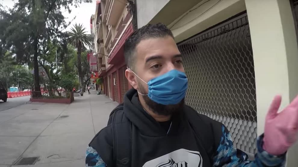Youtuber venezolano que dio positivo para Covid-19 rompió aislamiento en México