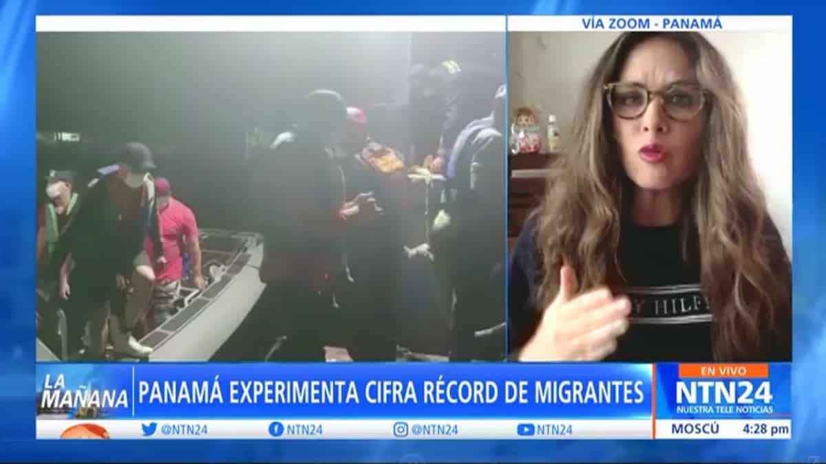 Panamá experimenta una ola récord de migrantes